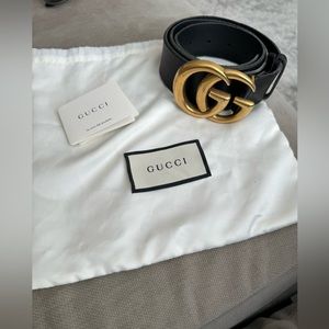 Women’s black Gucci Belt 85cm